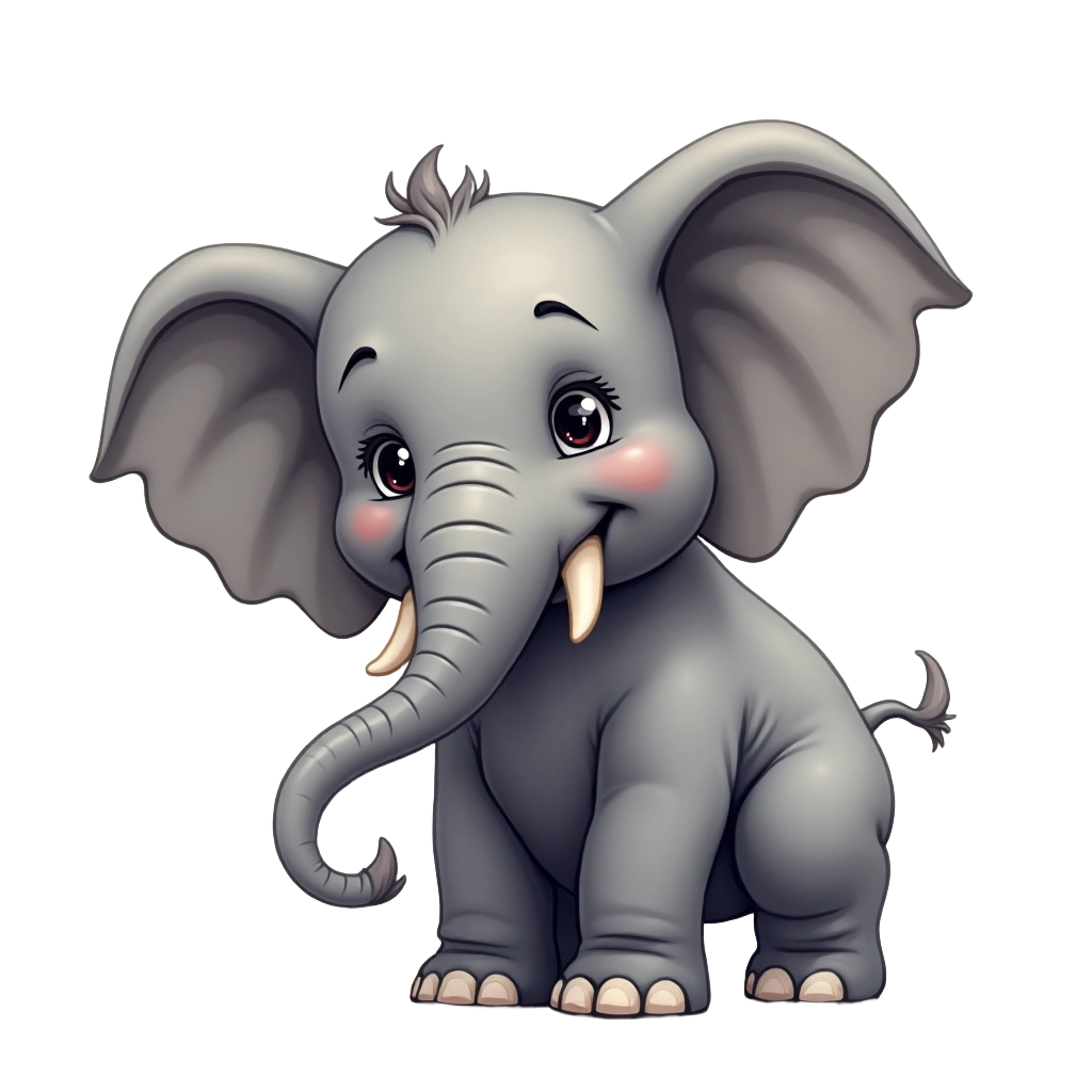 Adorable Baby Elephant